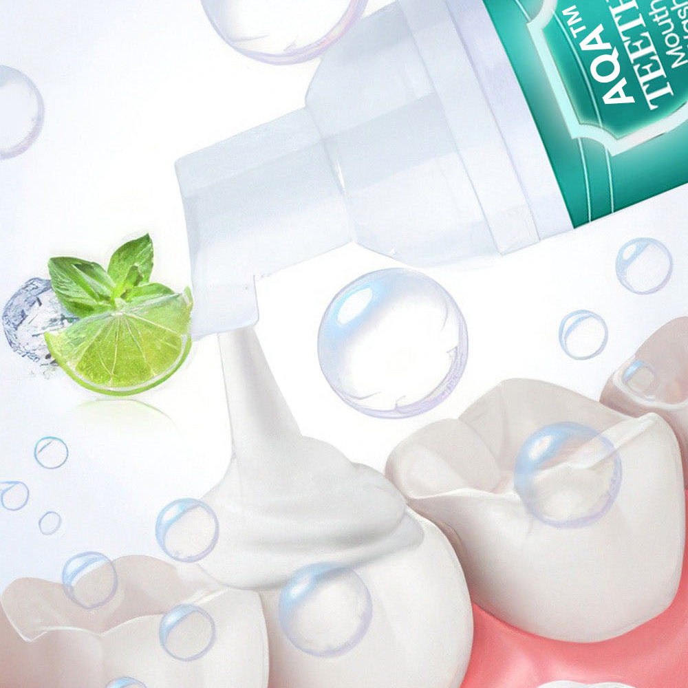 🔥 LAST DAY SALE 70% OFF 🔥AQA™ NEW TEETH Mouthwash - Solve all Oral Problems