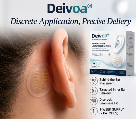 HEARING SUPPORT MICRONEEDLE PATCHES