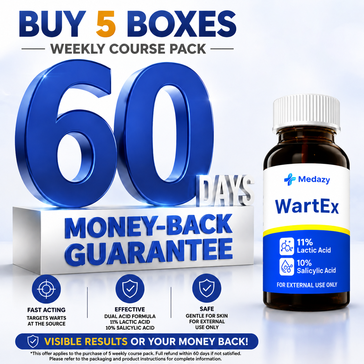 Medazy WartEx Precision Wart Care Solution
