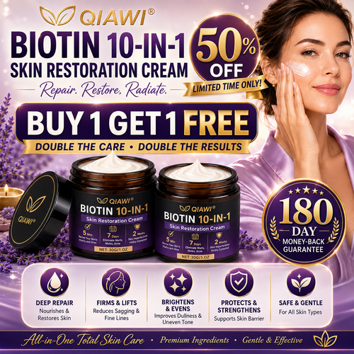 QIAWI® BIOTIN 10-IN-1 SKIN RESTORATION CREAM
