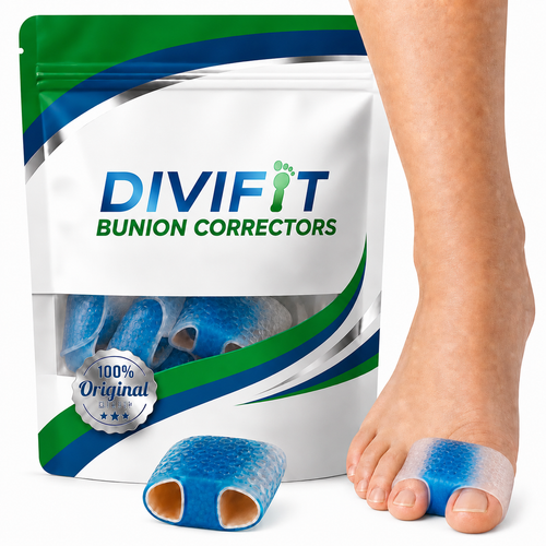 Divifit™ Bunion Corrector, Breathable Big Toe Straightener for Women and Men, Bunion Fix and Relief