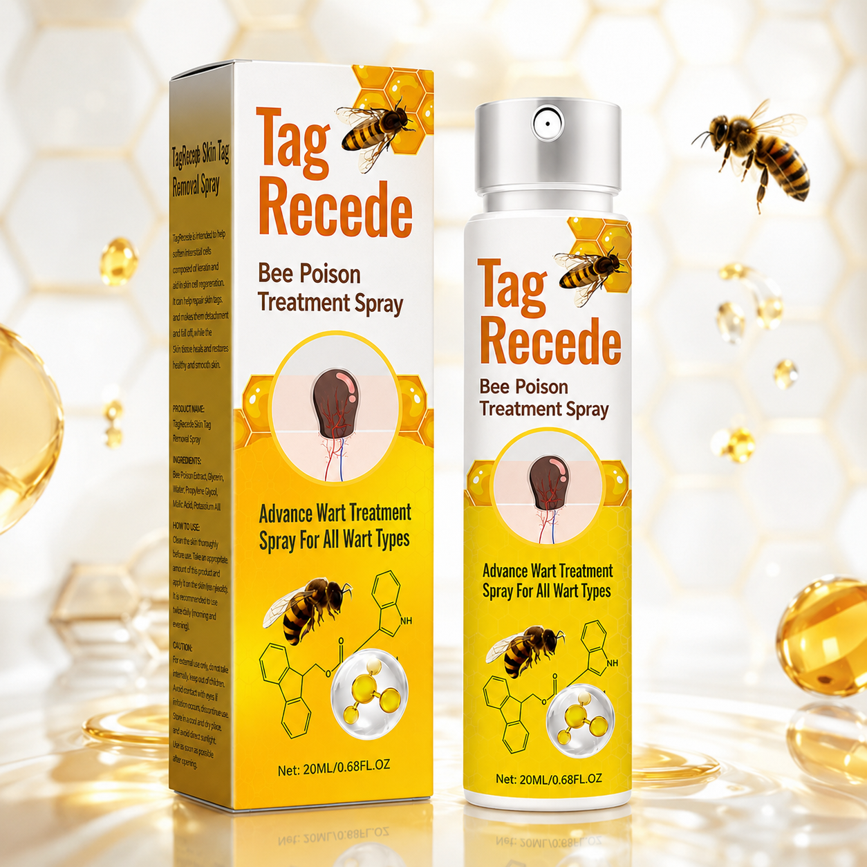 TagRecede Bee Poison Treatment Spray