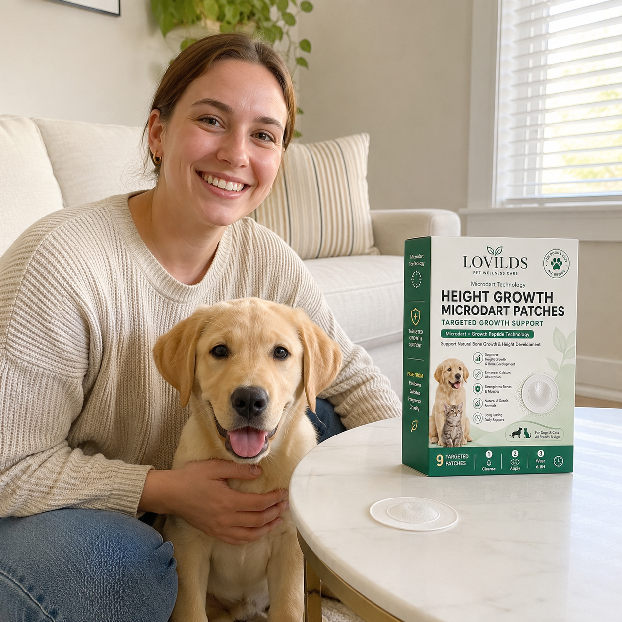LOVILDS™ Puppy Growth Support Patch