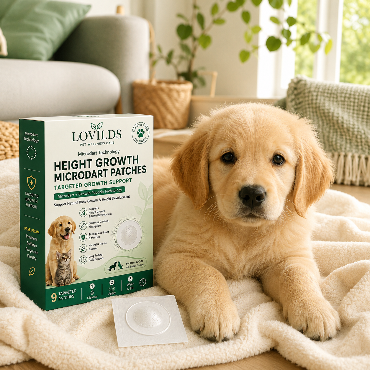 LOVILDS™ Puppy Growth Support Patch