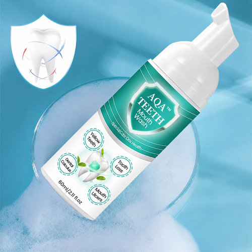 2026 Sale 70% OFF 🦷✨ AQA™ TEETH Herbal Mouthwash 🌿 Solve all Oral Problems
