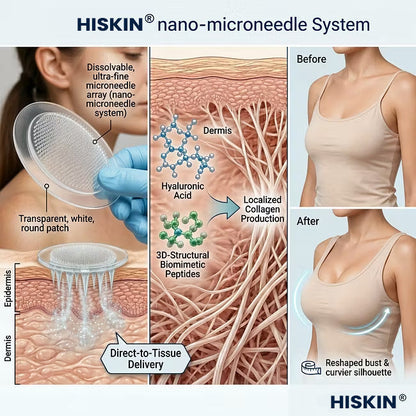 Nexisify®🏆 Bust Volume, Lift & Firming Nano Microneedle Patch Volufiline + Exosome + Copper Peptide Formula Powered by Cellular Renewal Technology