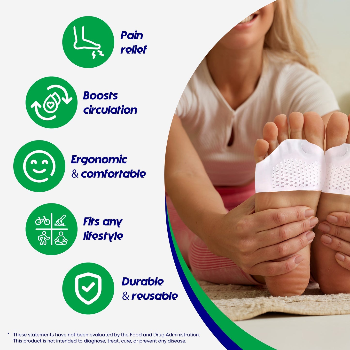Divifit™ Bunion Corrector, Breathable Big Toe Straightener for Women and Men, Bunion Fix and Relief